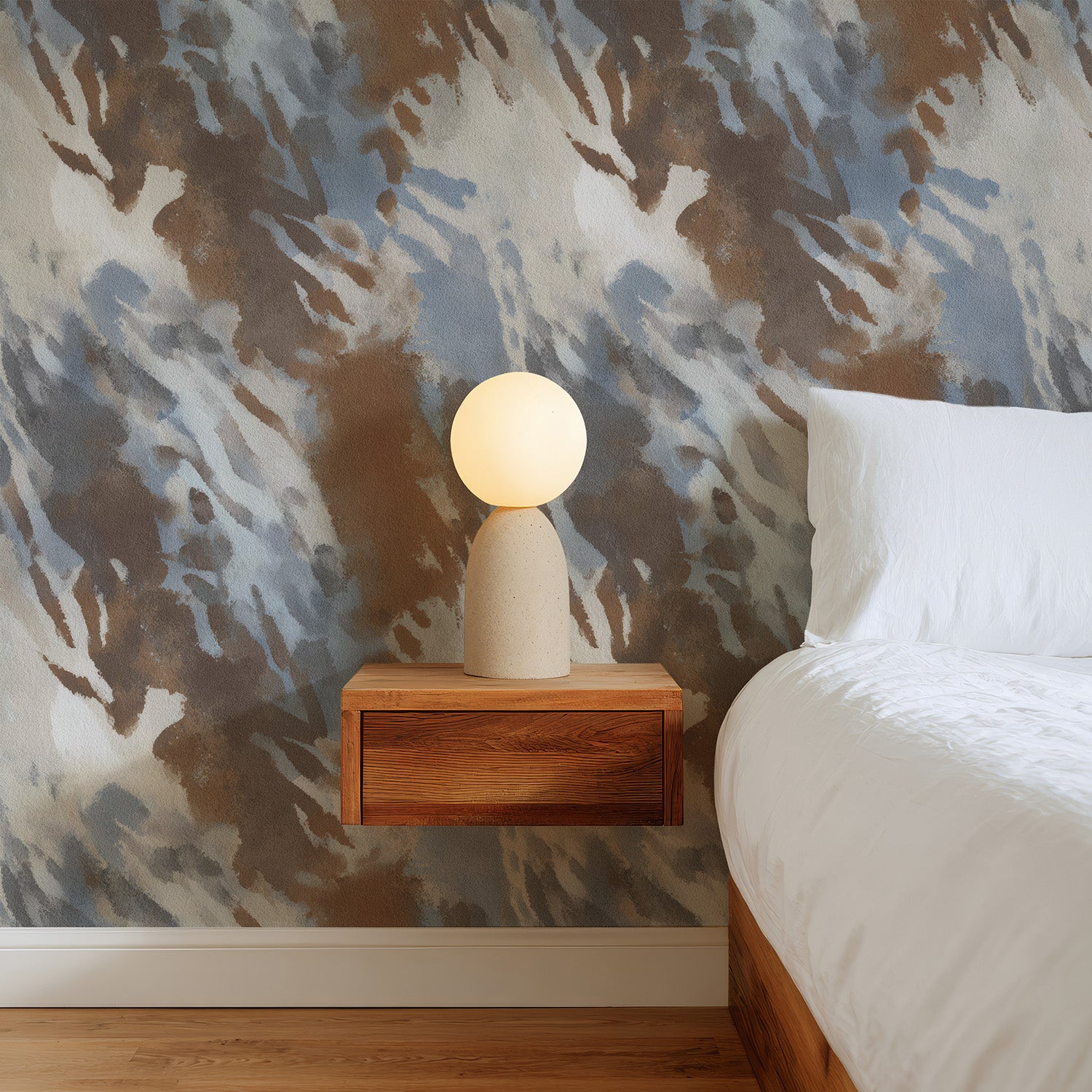 Abstract Camouflage | Brown Blue