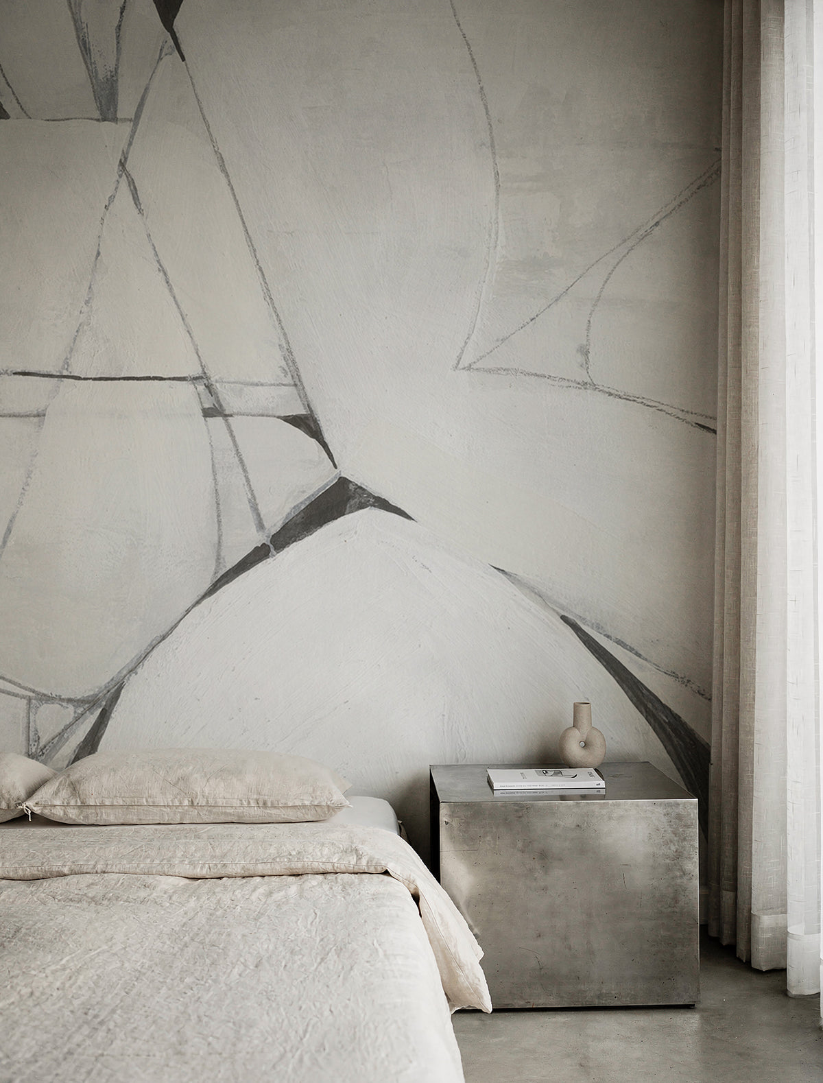 Abstract Prism | White