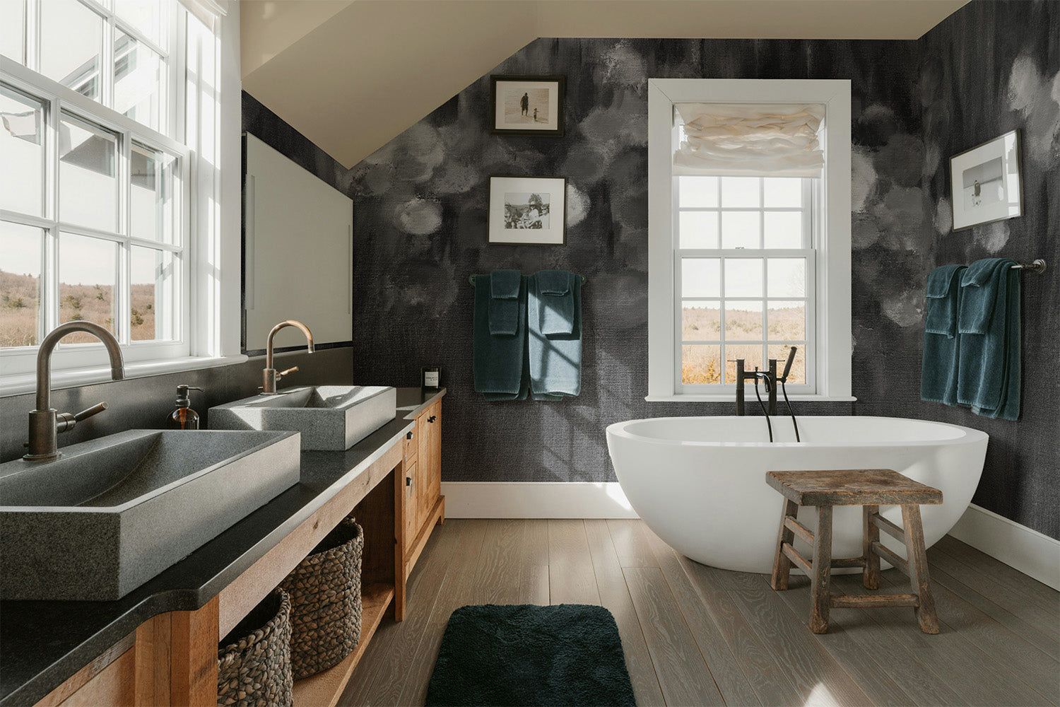 Aquarelle Garden | Black