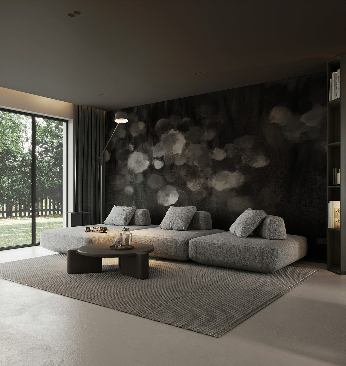 Aquarelle Garden | Black