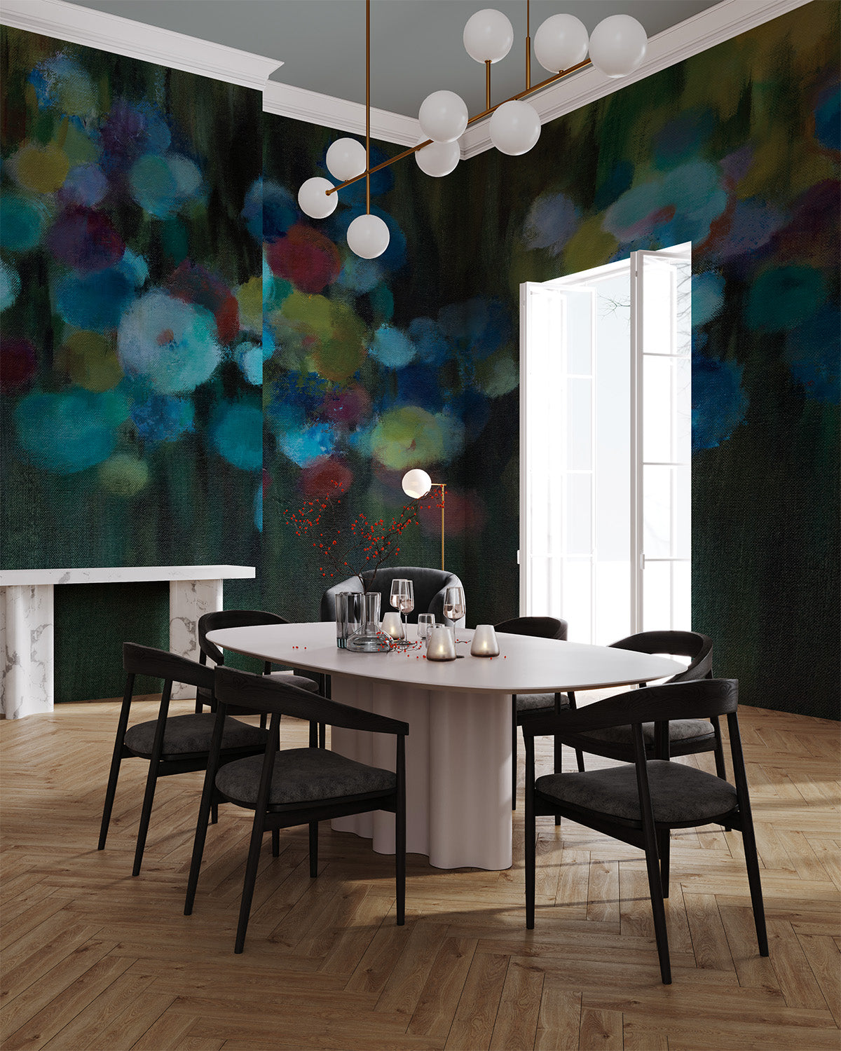 Aquarelle Garden | Blue
