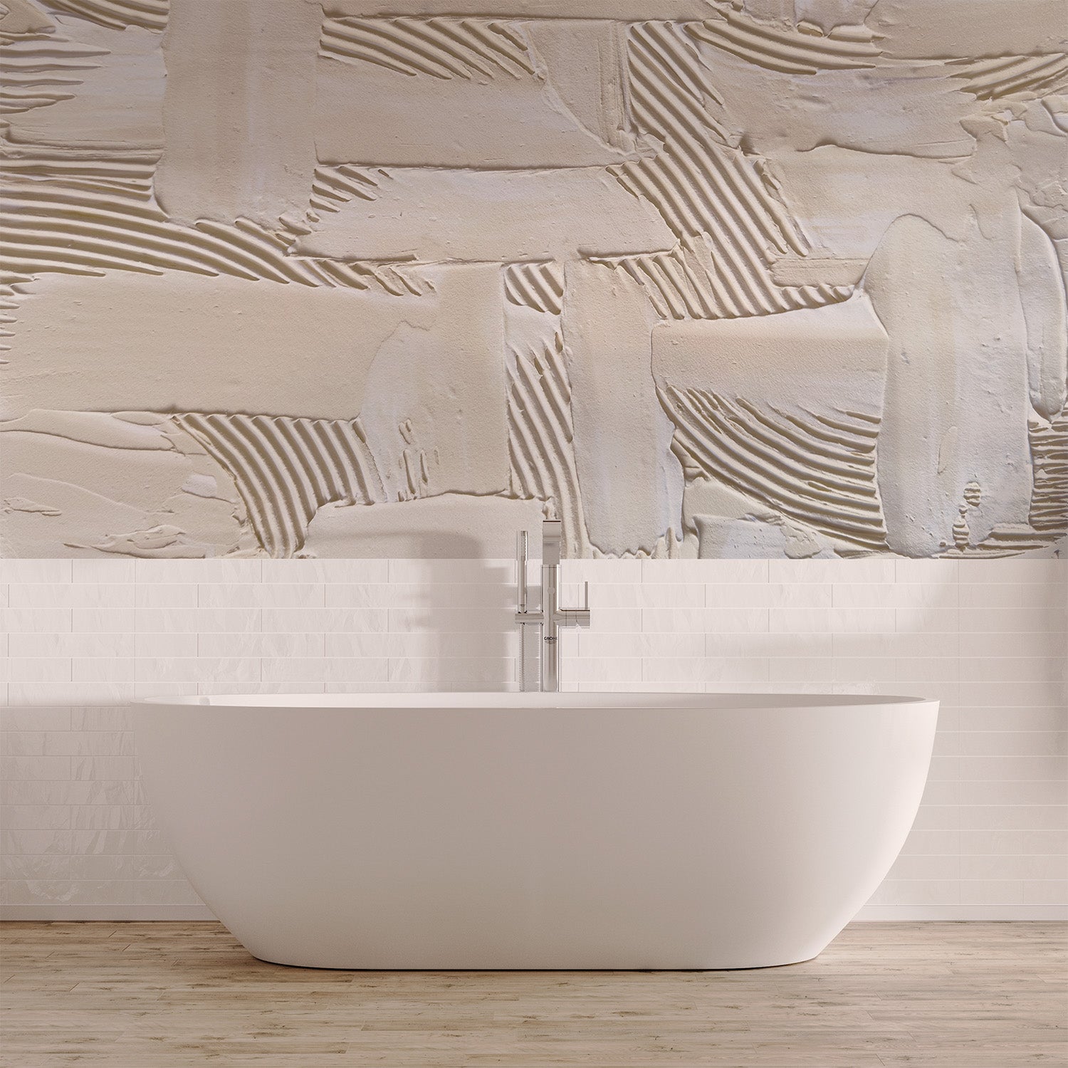 Asymmetrical Clay Beige