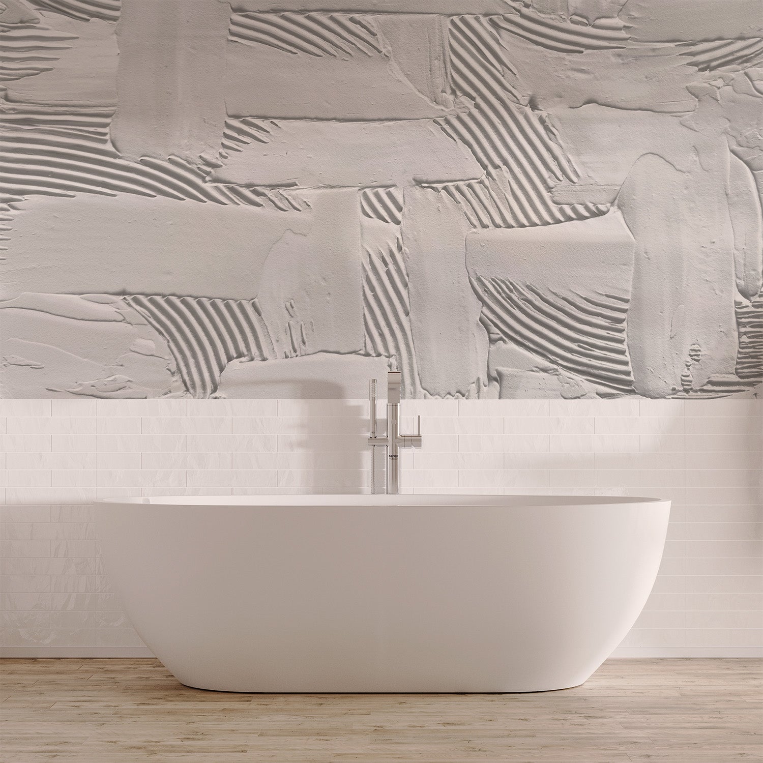 Asymmetrical Clay Gray