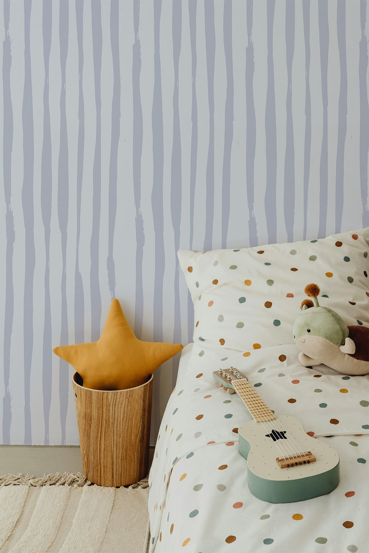 Asymmetrical Stripes | Lavender