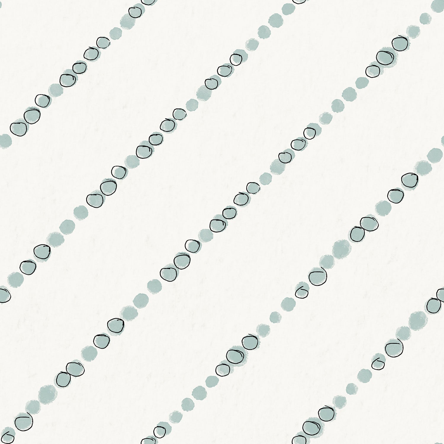 Beads Blue Pattern