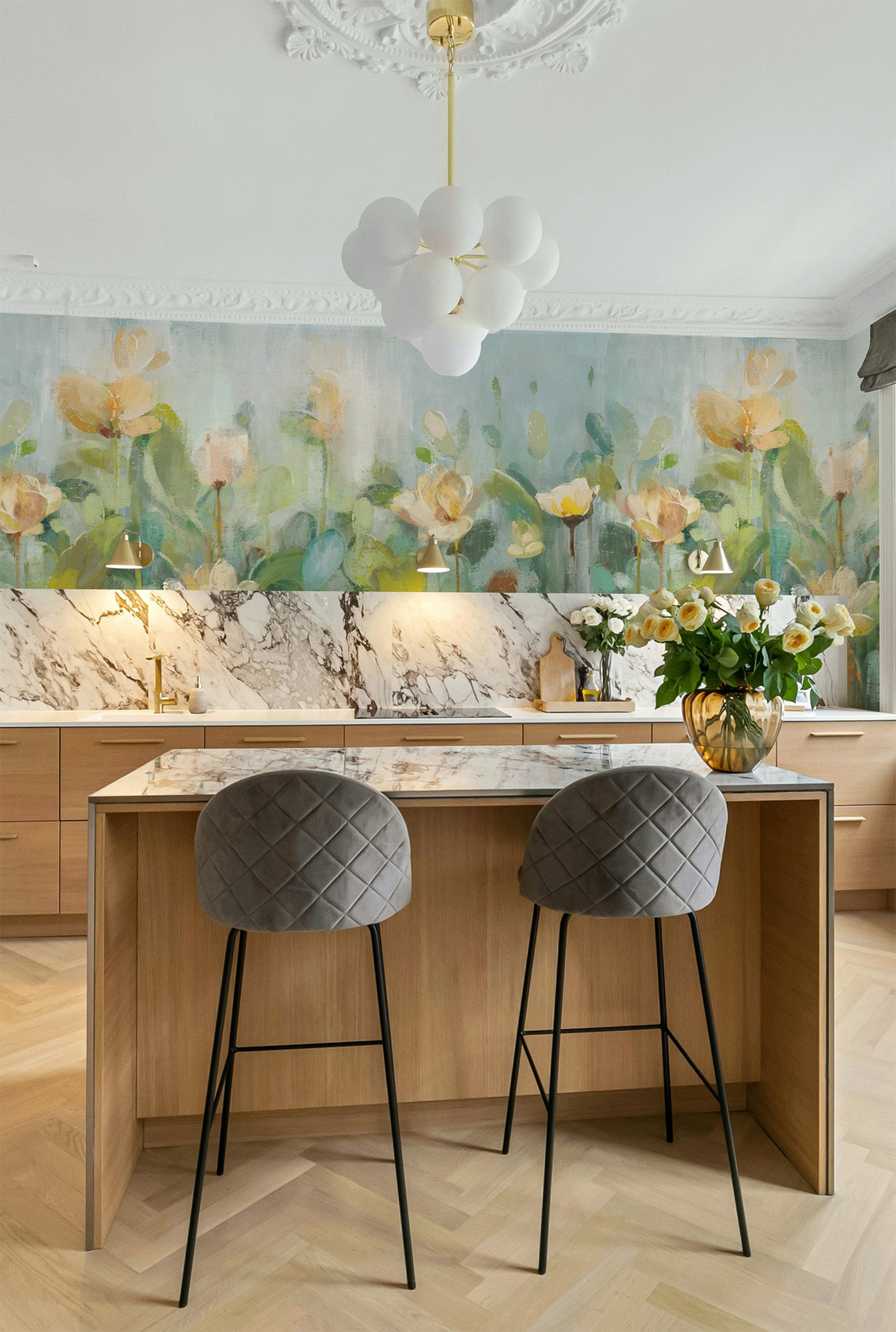 Blooming Florals Mural