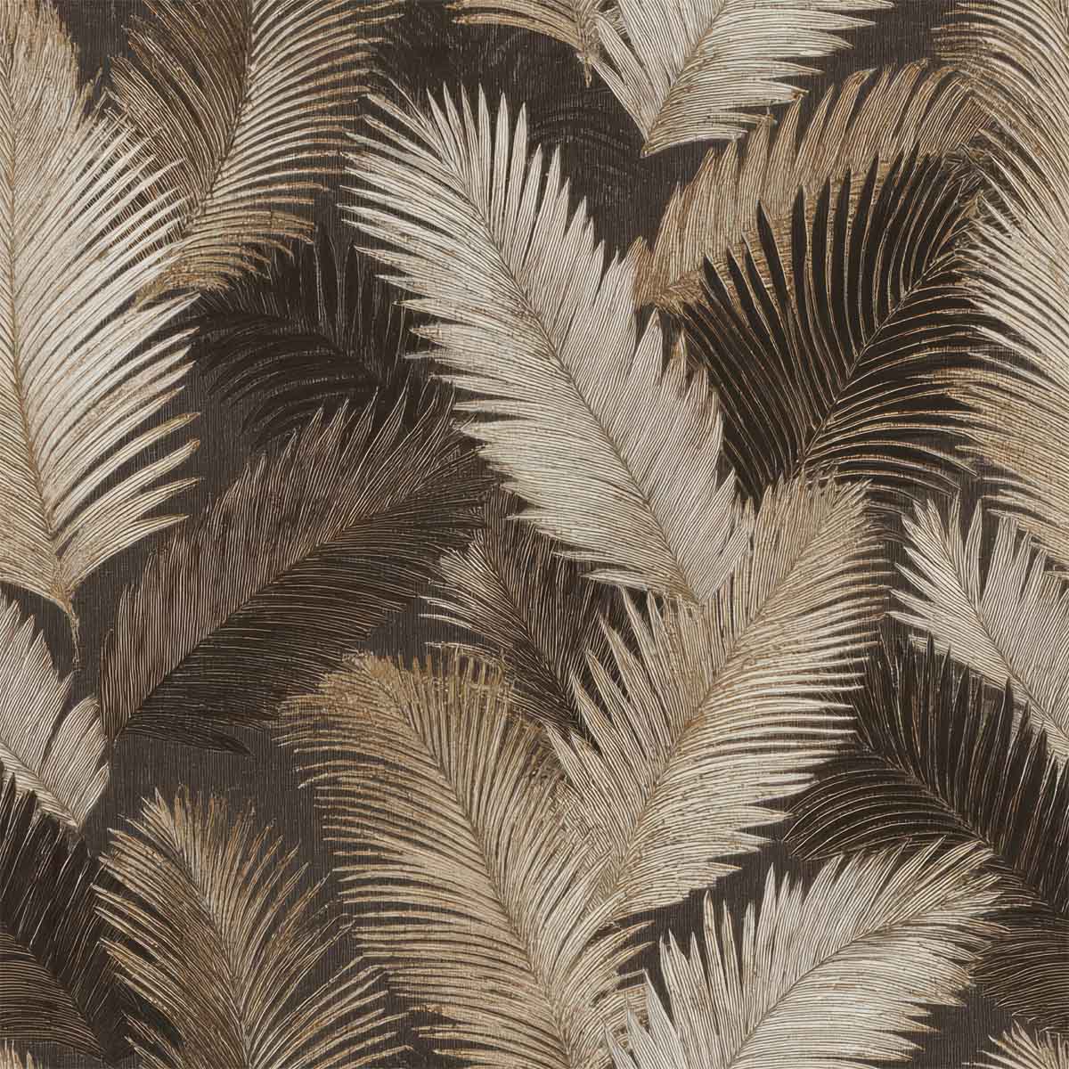 Bronzed Palm Leaves | Silver