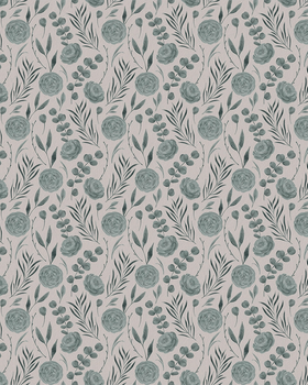 Buttercup Flower | Blue Taupe