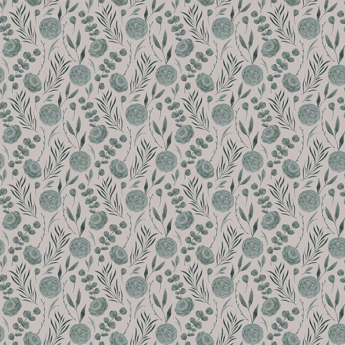 Buttercup Flower | Blue Taupe