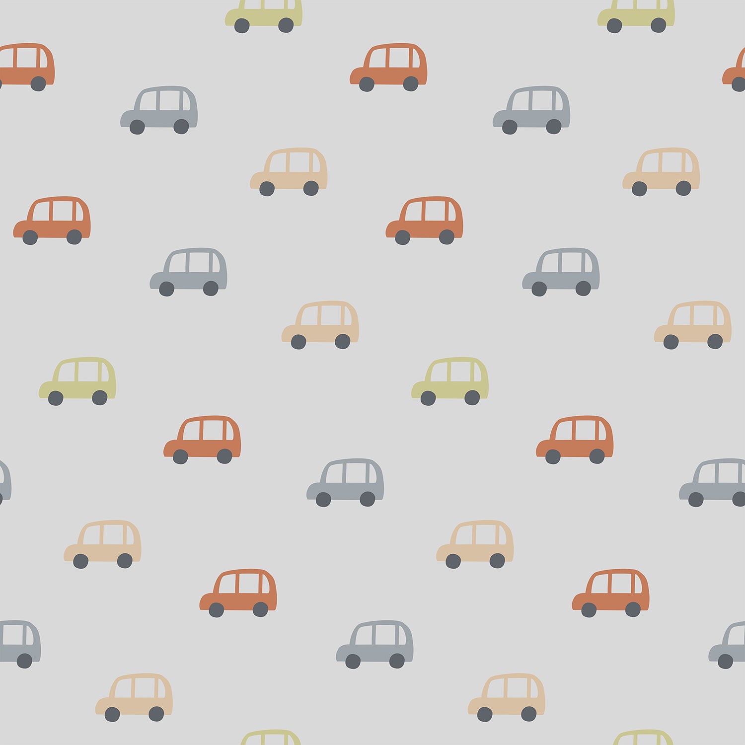Colorful Cars | Gray