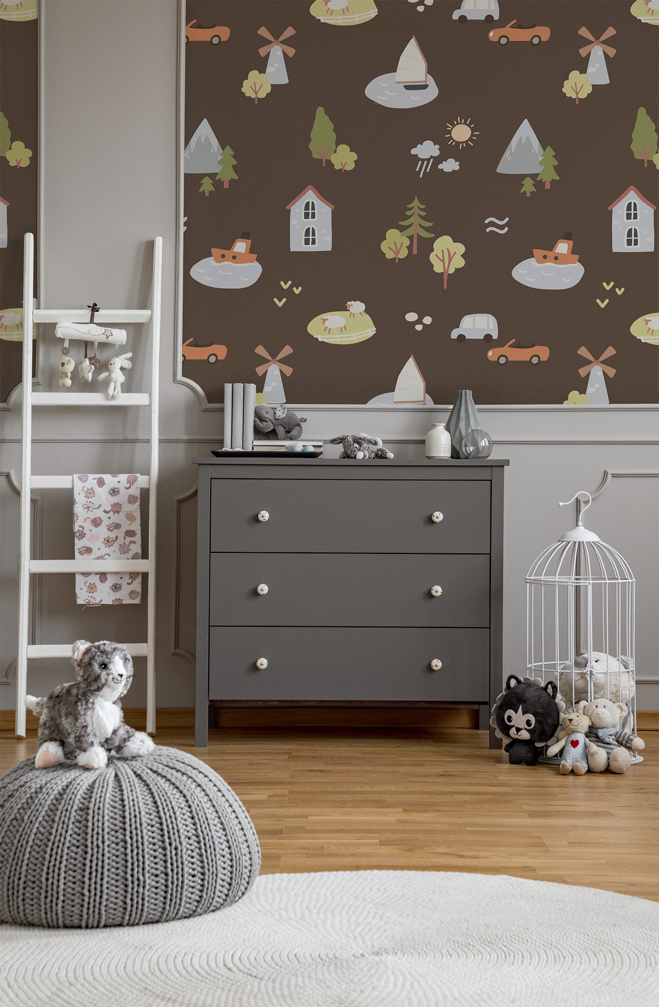 Countryside Childhood Brown