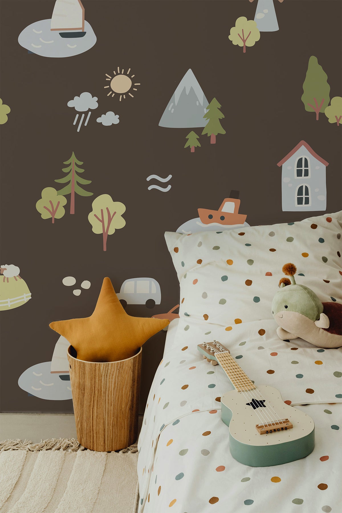 Countryside Childhood Brown