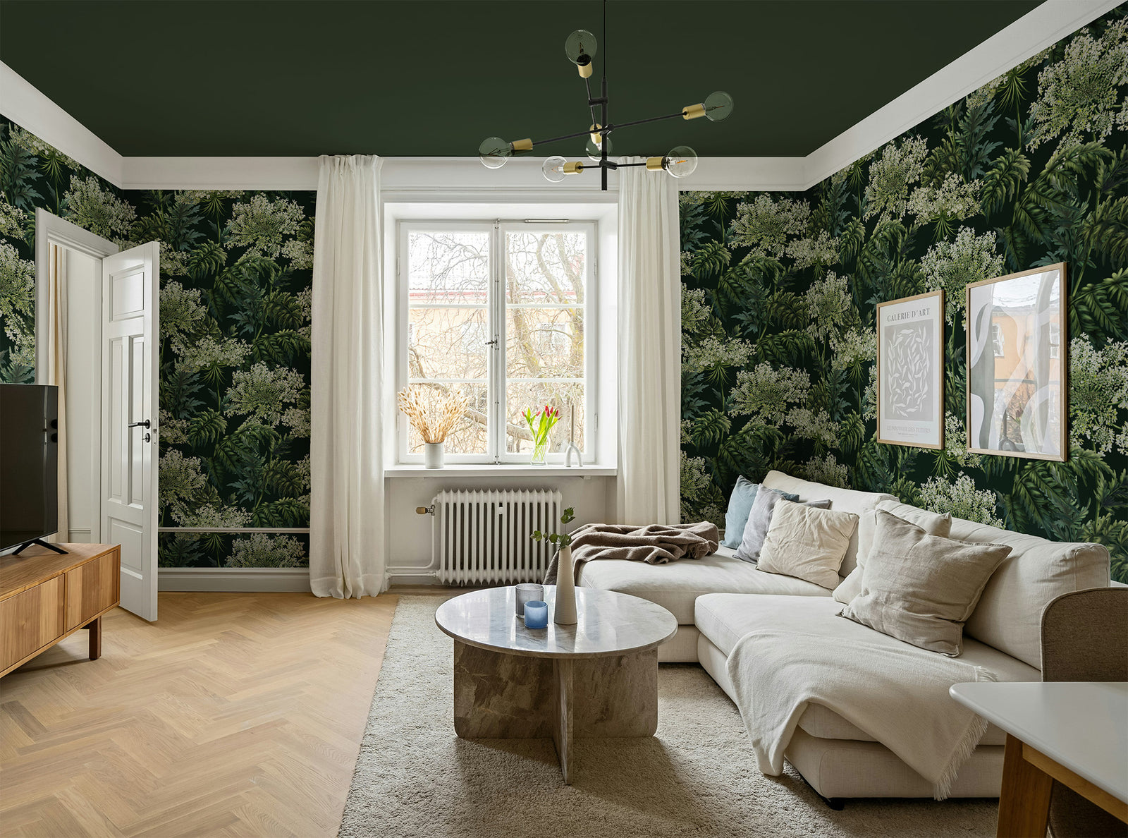 Cow Parsley | Dark Green