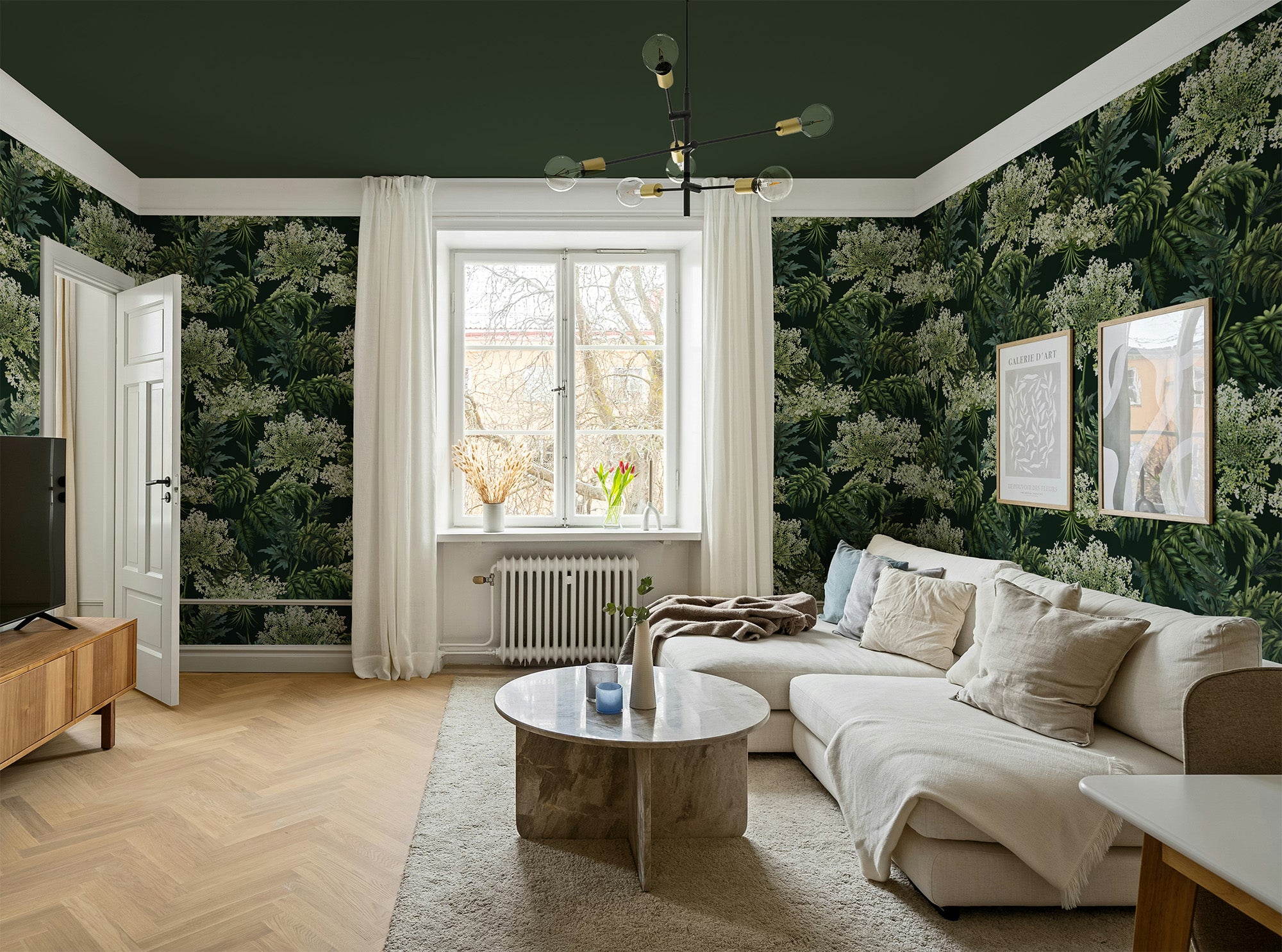 Cow Parsley | Dark Green