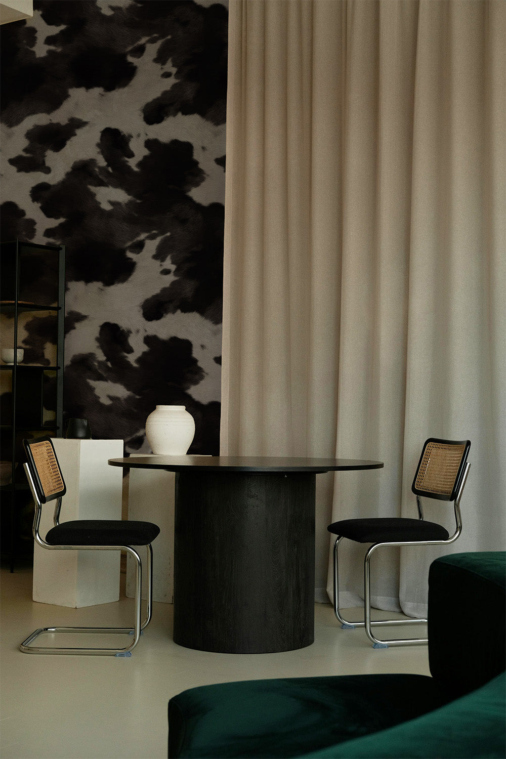 Cow Print | Black