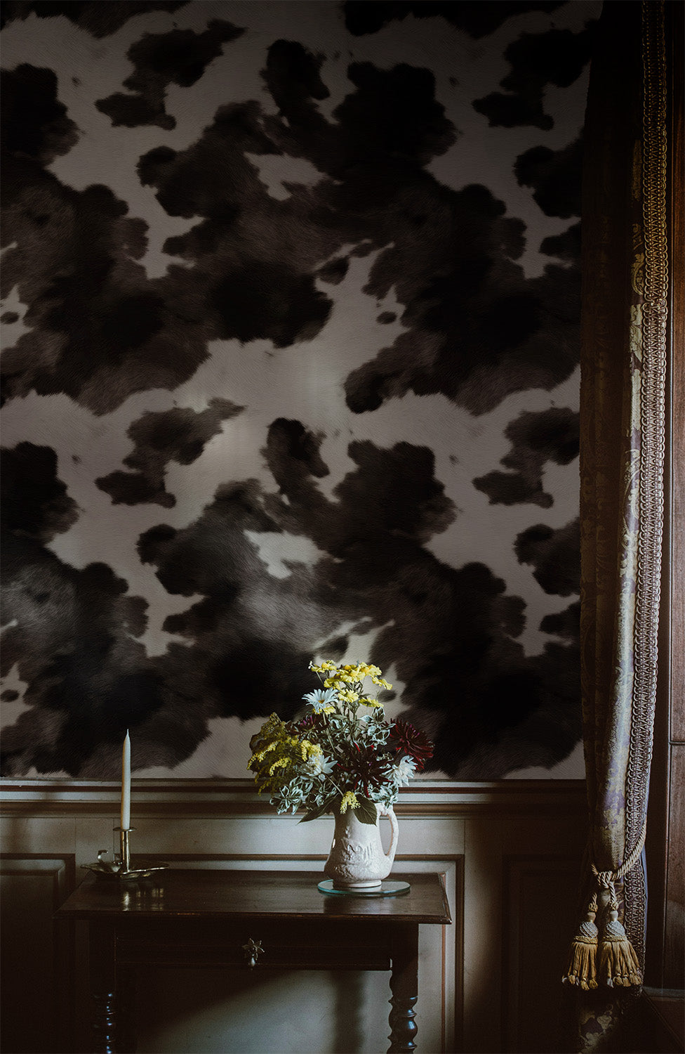 Cow Print | Black