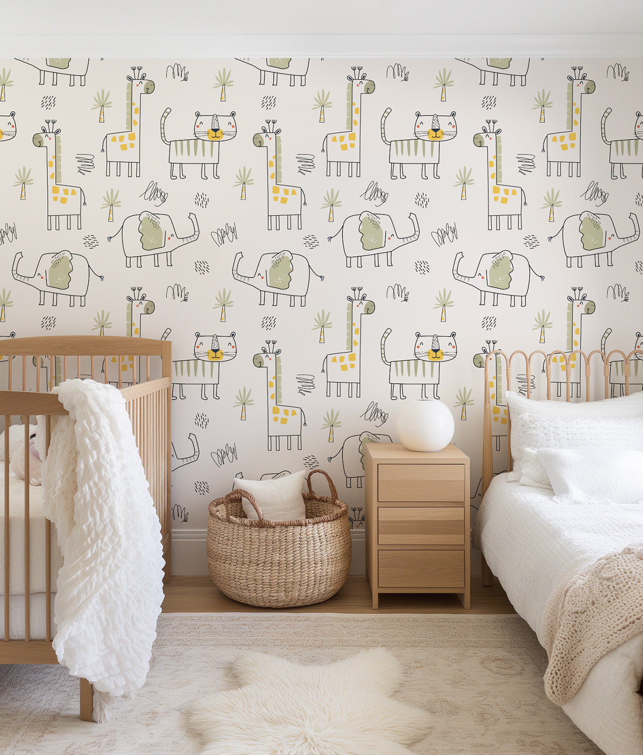 Doodle Safari | White