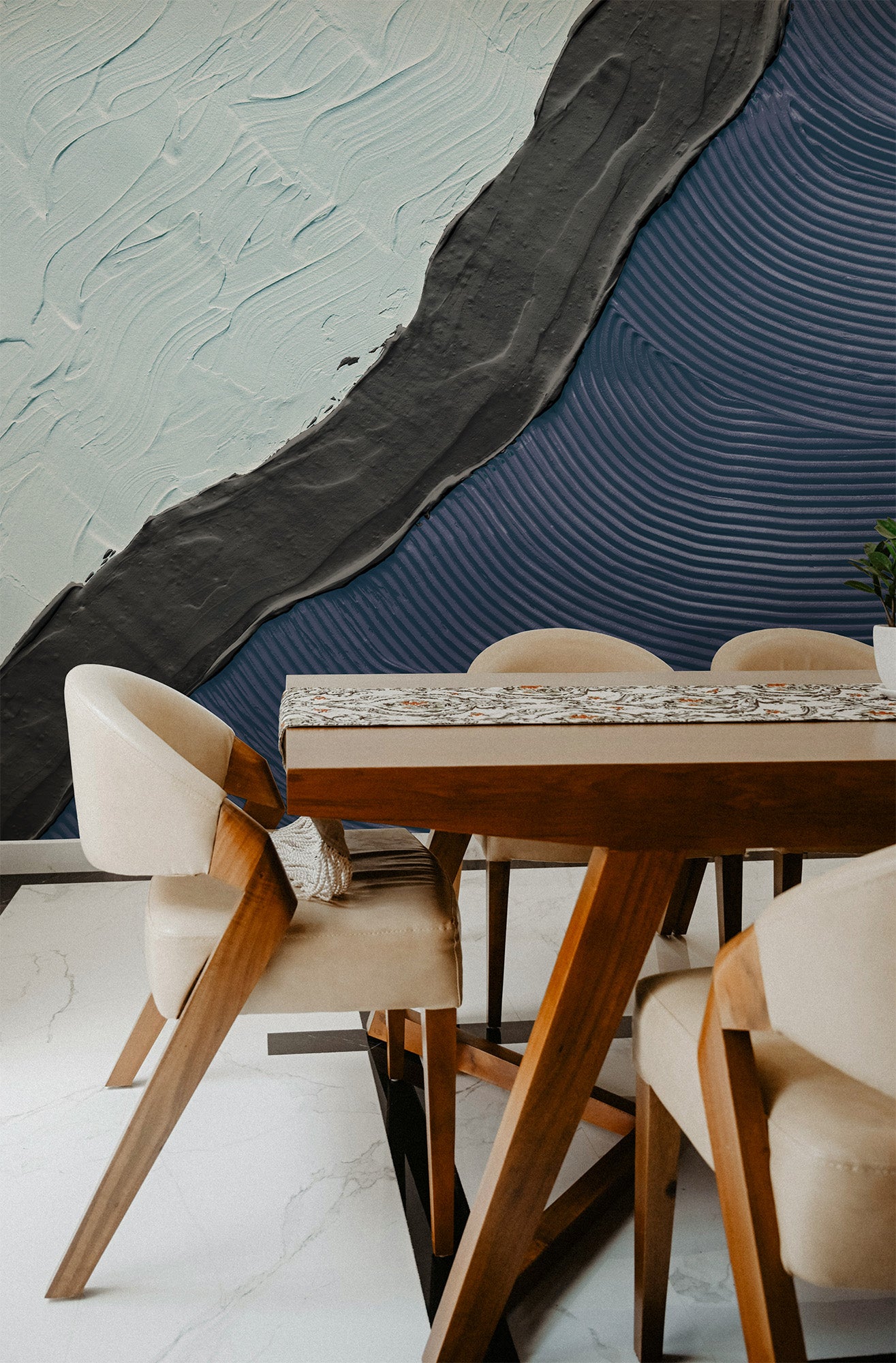 Earth Layers | Midnight Blue