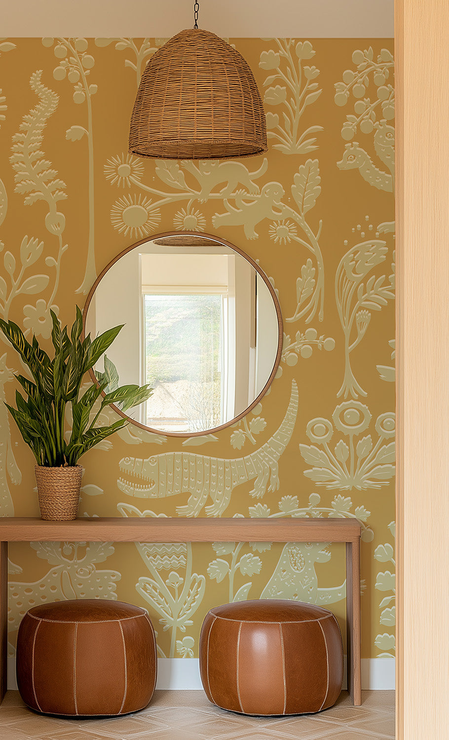 Embossed Fables | Warm Yellow