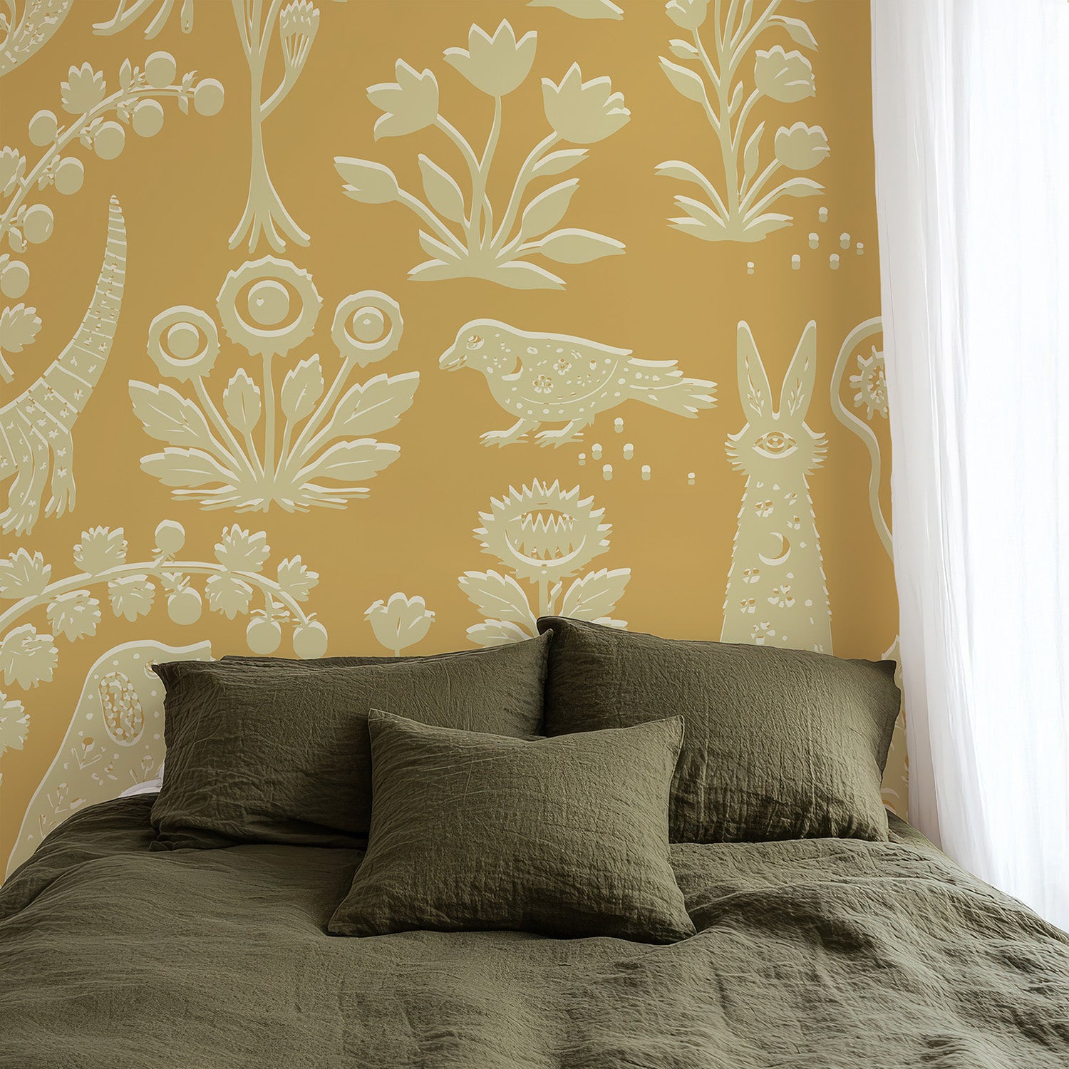 Embossed Fables | Warm Yellow
