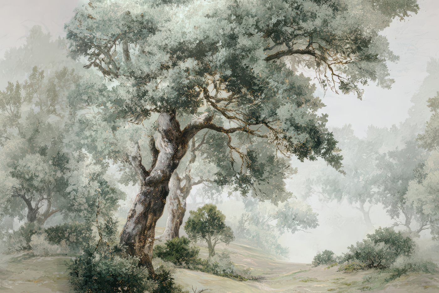 Fantasy Forest Mural
