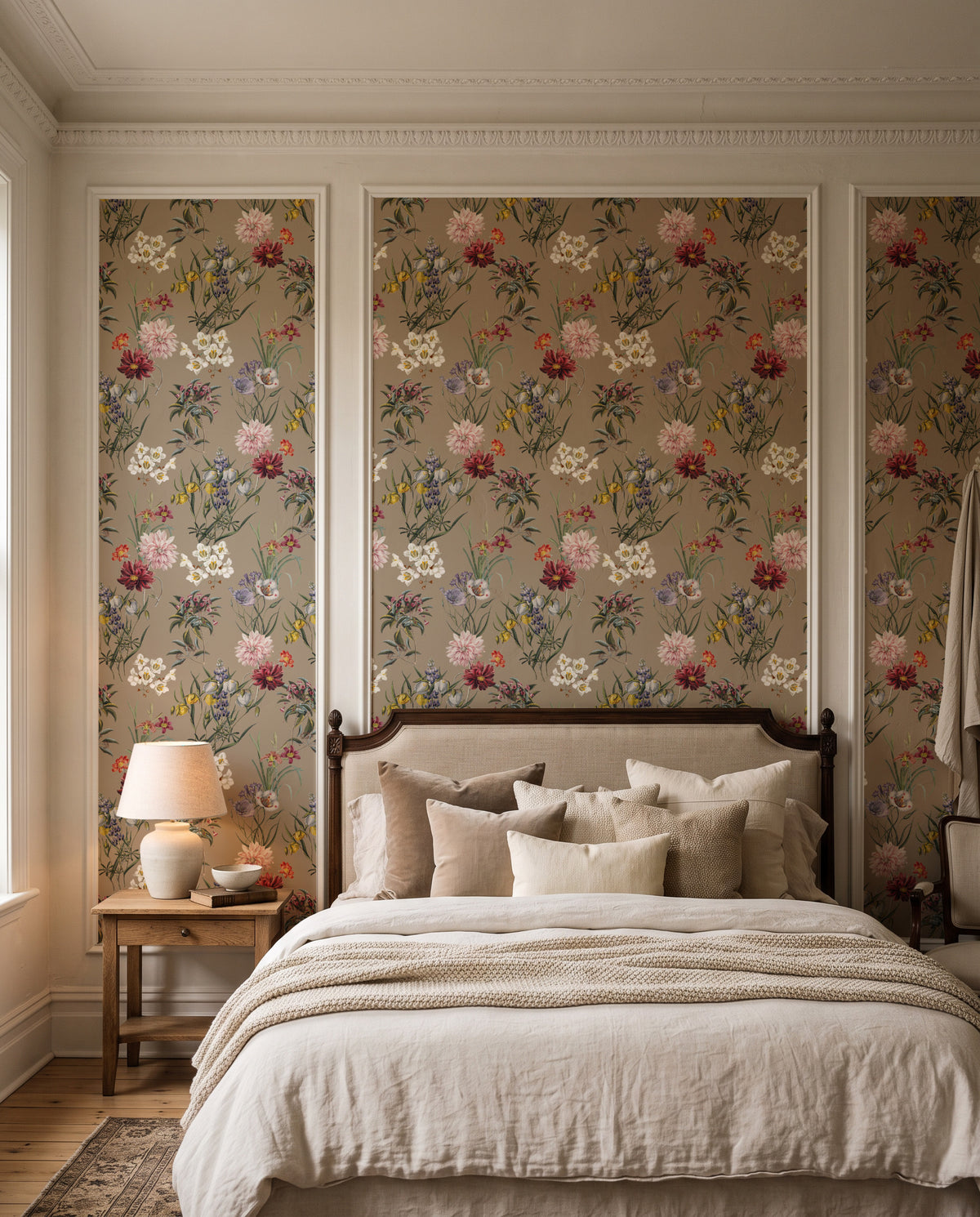 Floral Fresco | Taupe