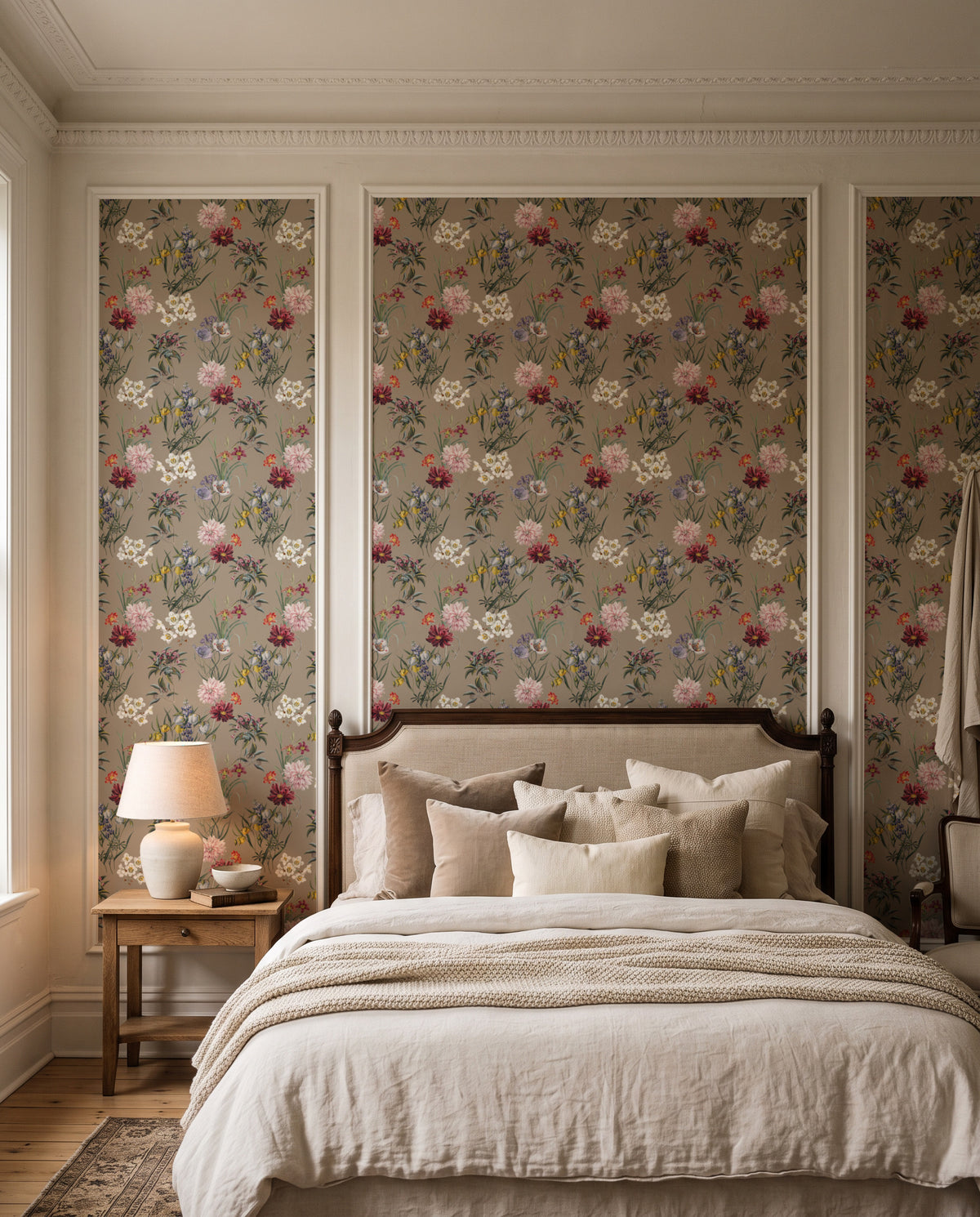 Floral Fresco | Taupe
