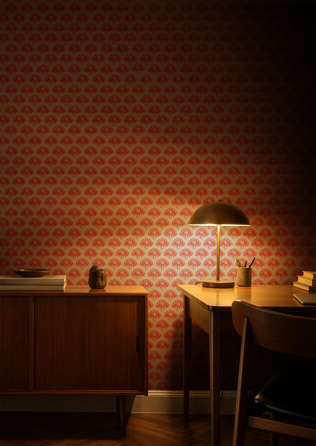 Florentine Fan | Taupe