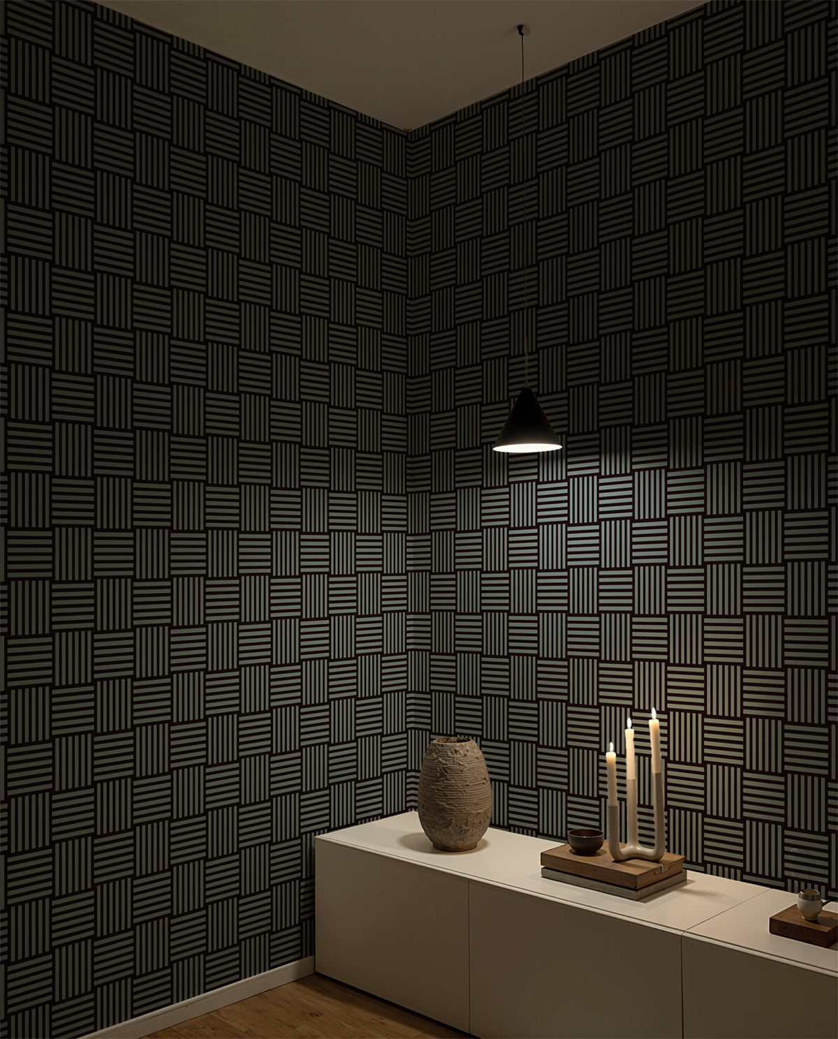 Grand Basketweave | Blue
