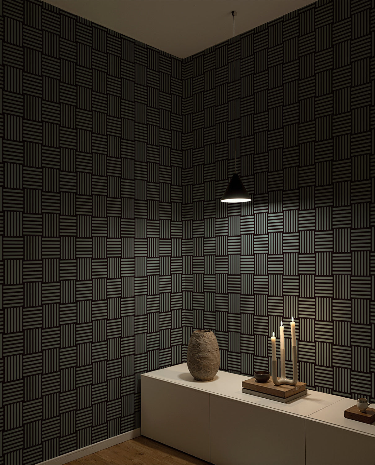 Grand Basketweave | Blue