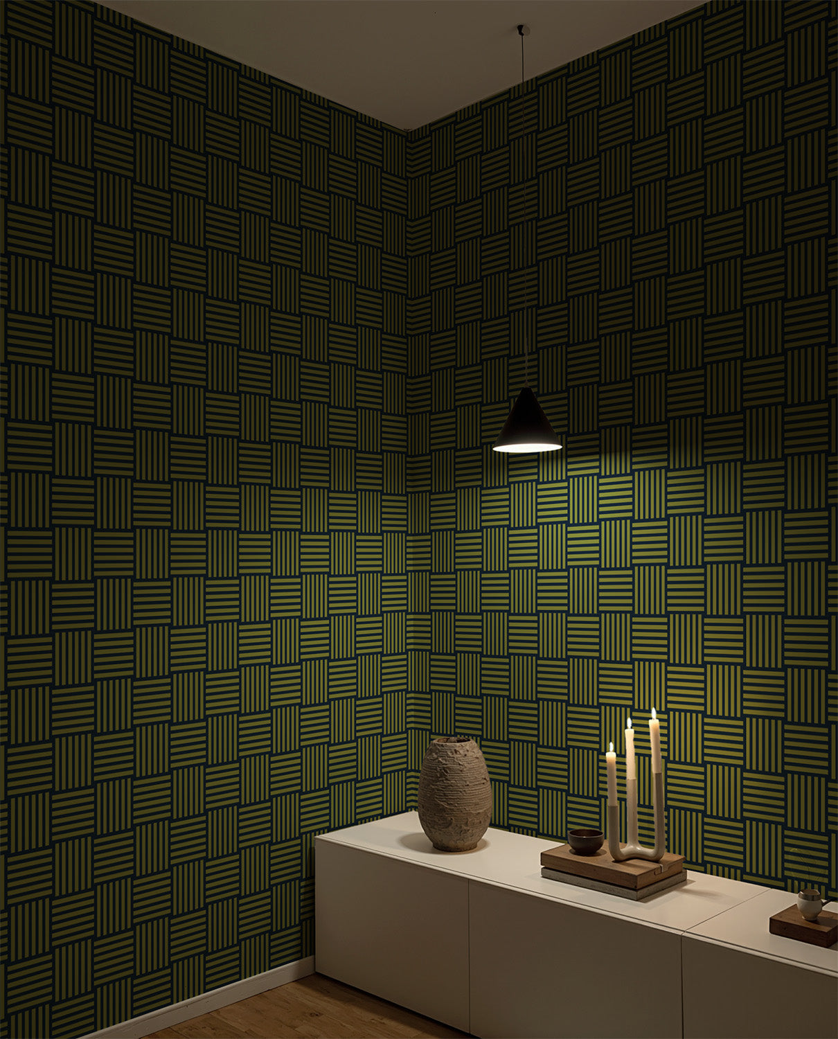 Grand Basketweave | Green