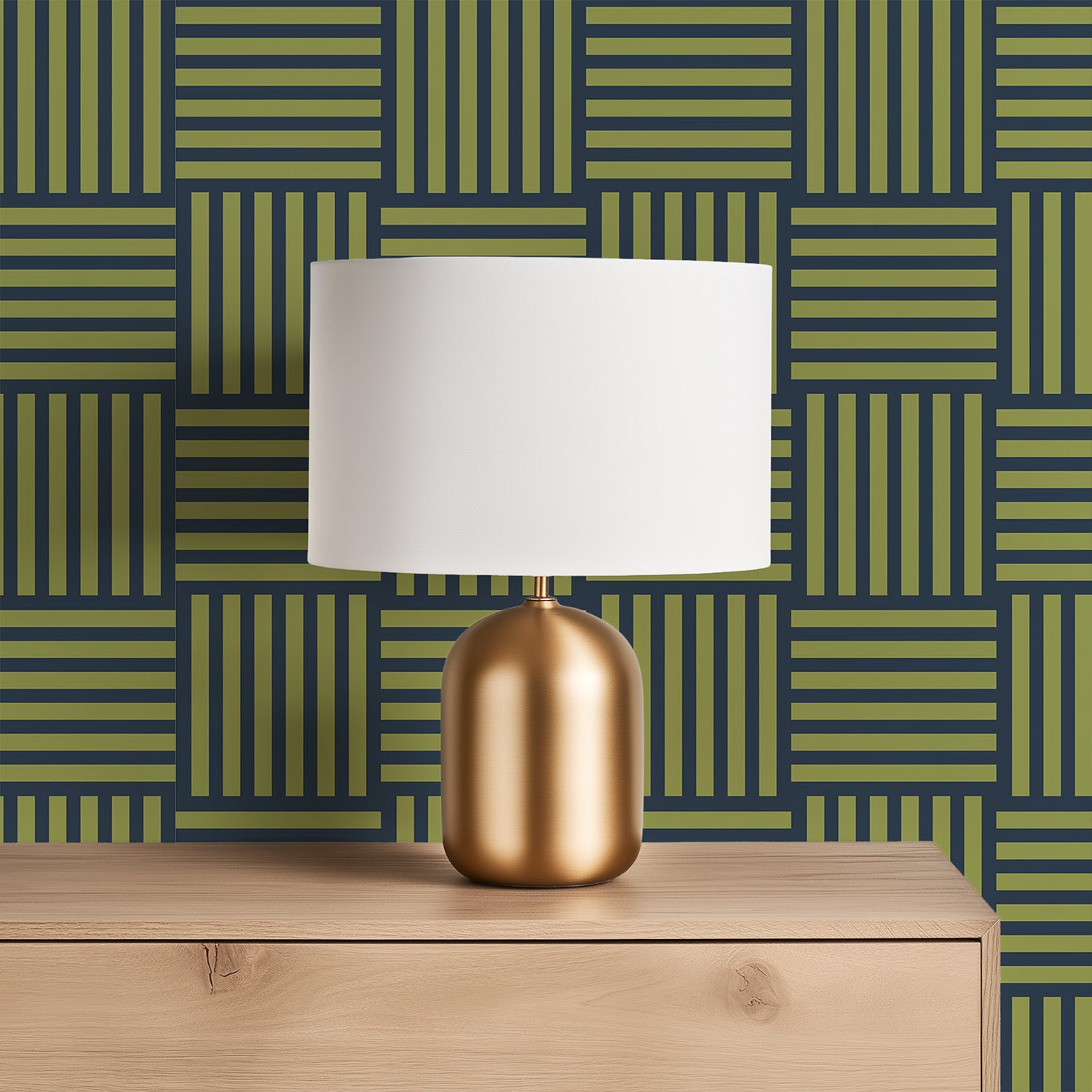 Grand Basketweave | Green