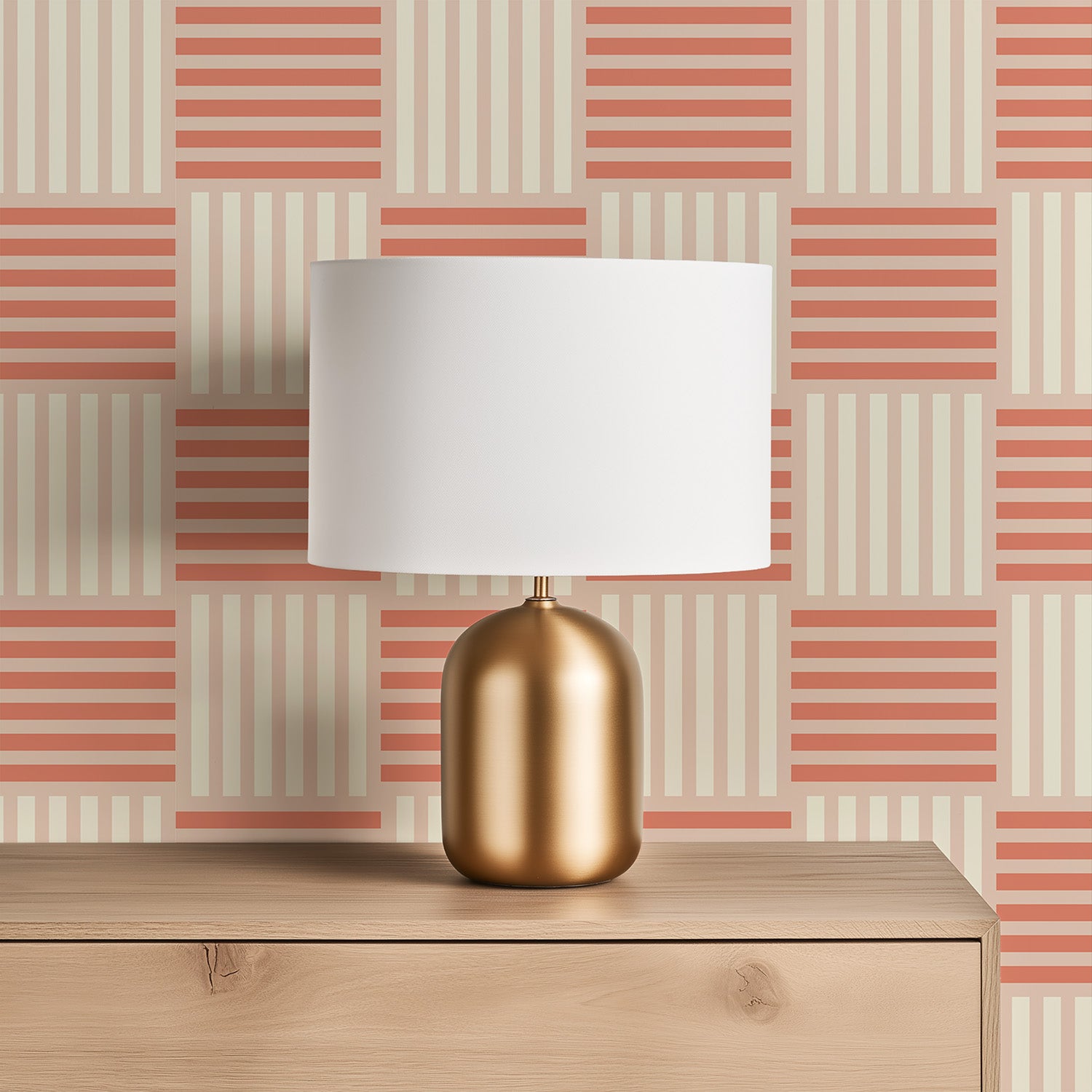 Grand Basketweave | Orange