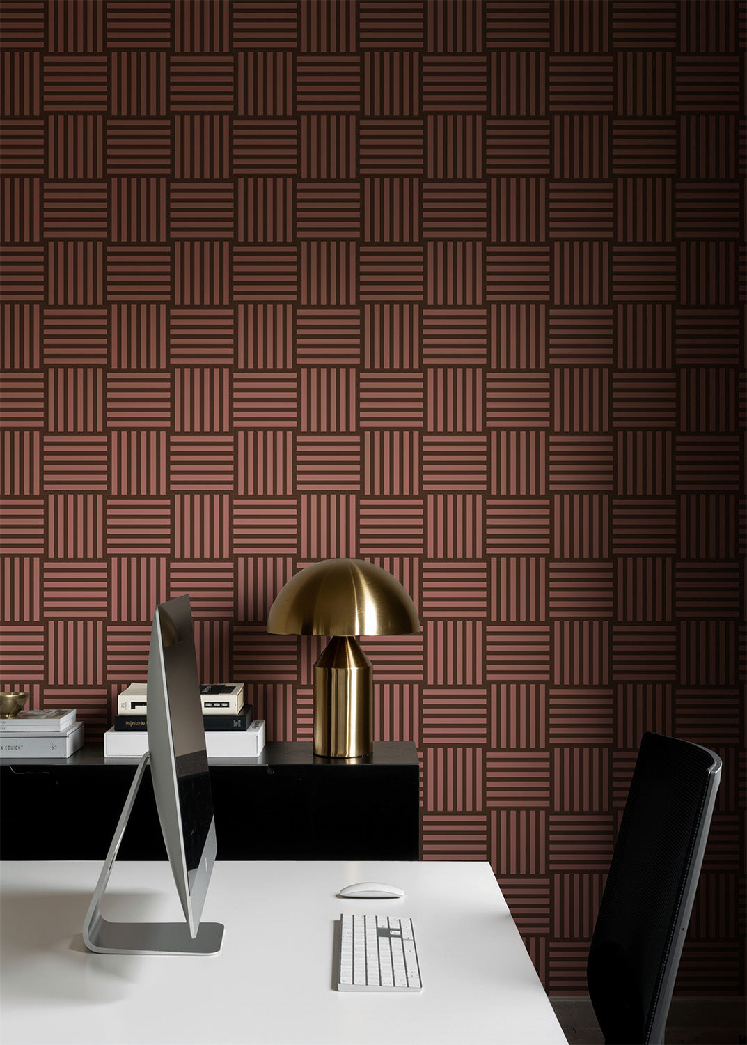 Grand Basketweave | Rose