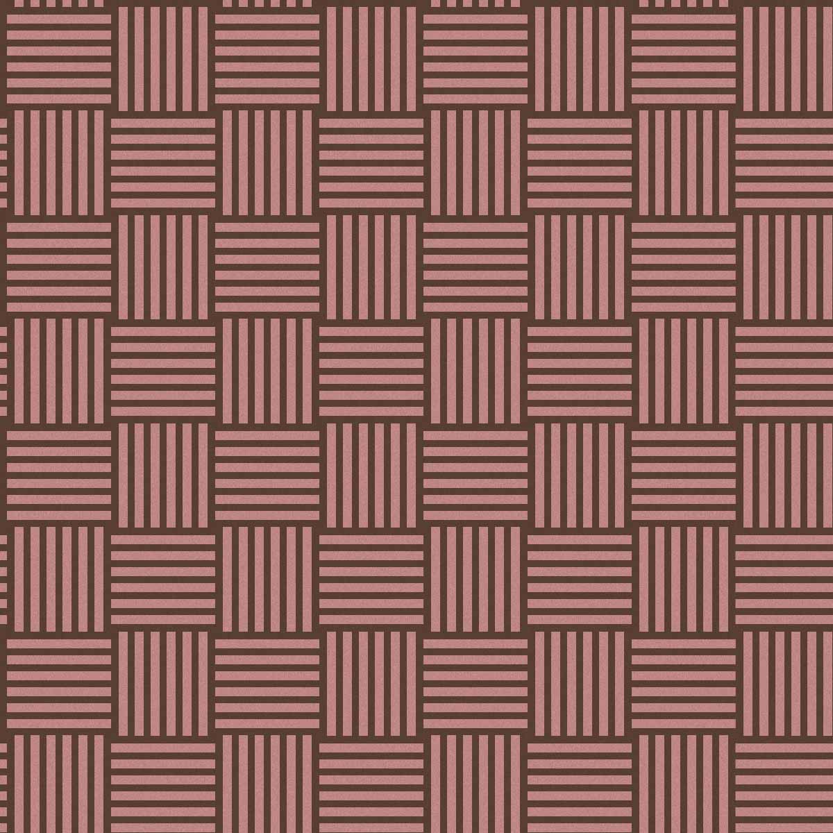 Grand Basketweave | Rose
