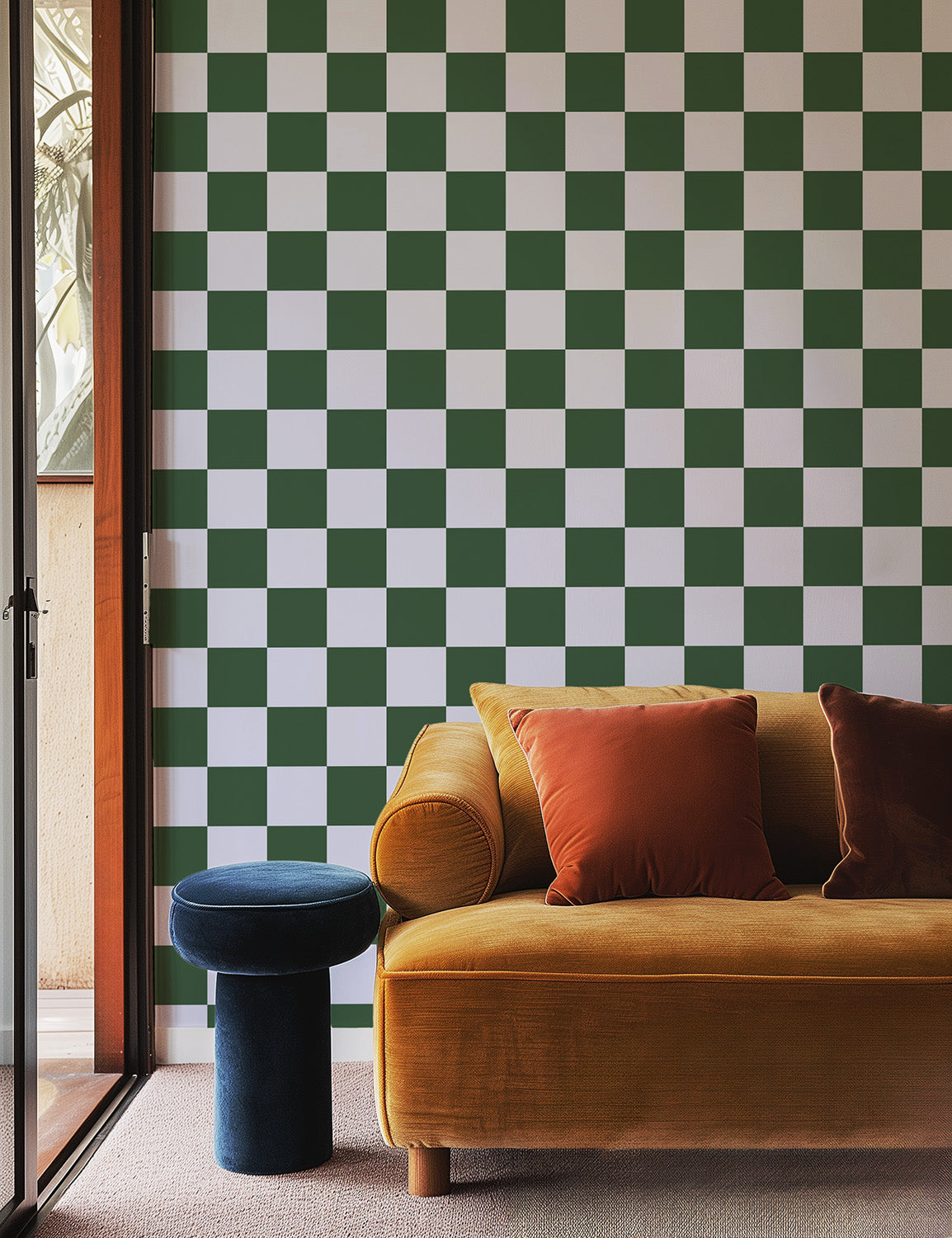 Grand Check | Blue Green