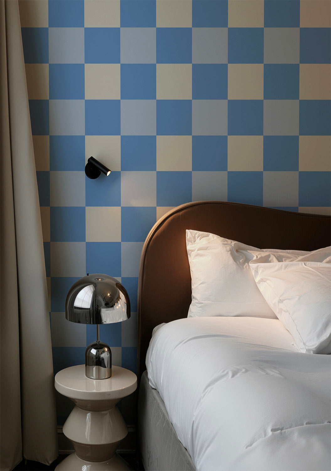 Grand Check | Tricolore Blue