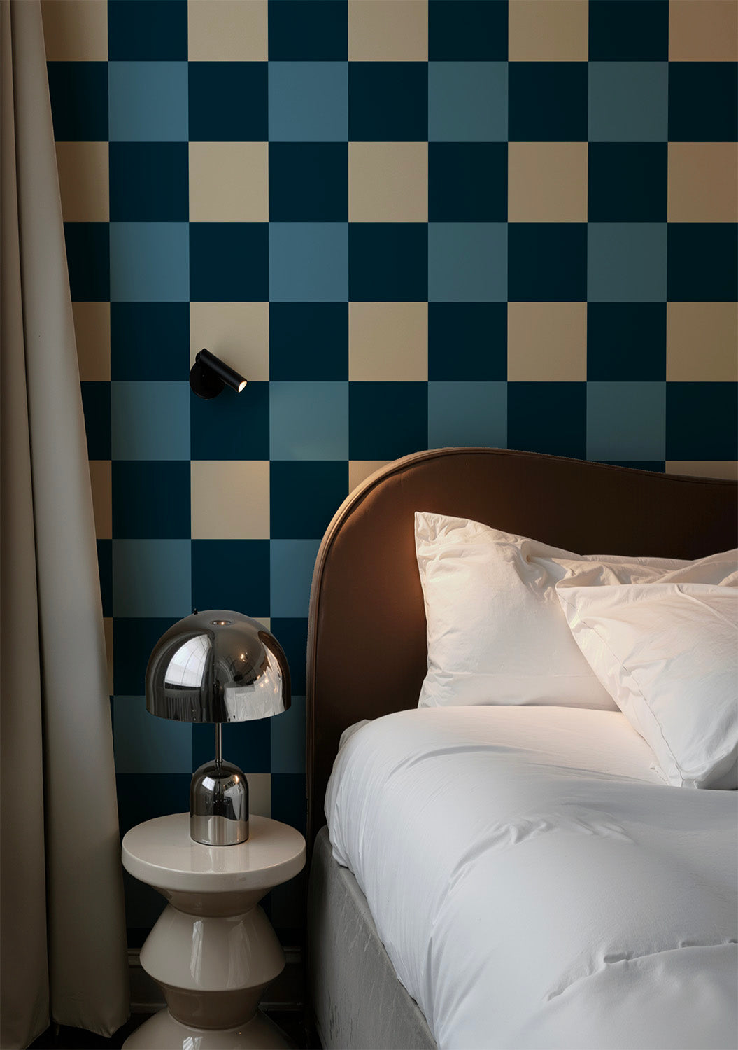 Grand Check | Tricolore Blue Beige