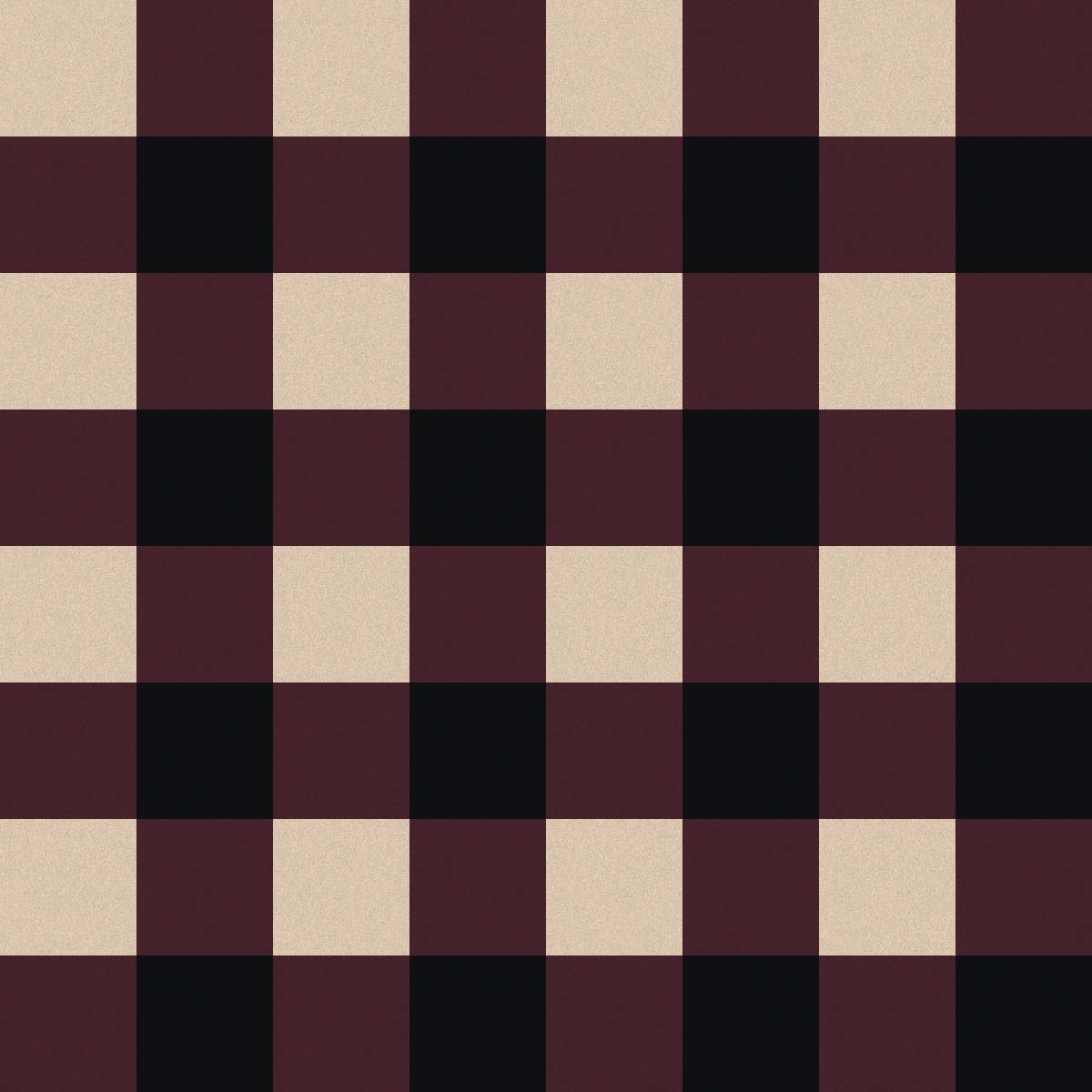 Grand Check | Tricolore Burgundy Black