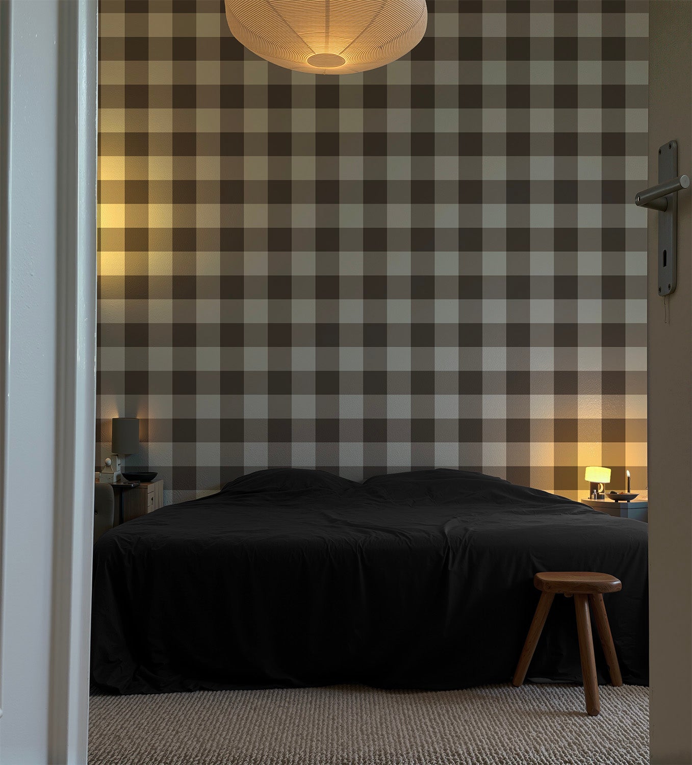 Grand Gingham | Black