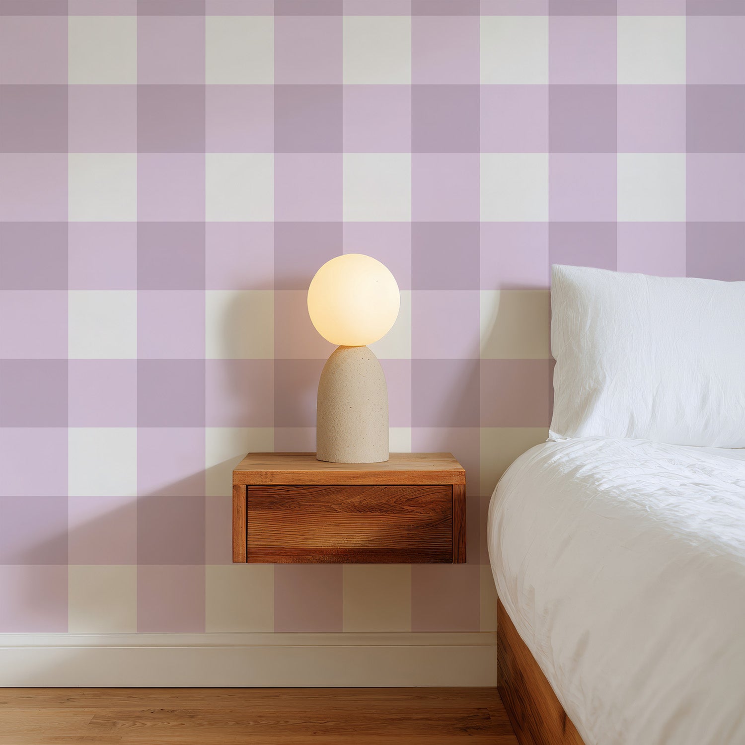 Grand Gingham | Lavender Purple