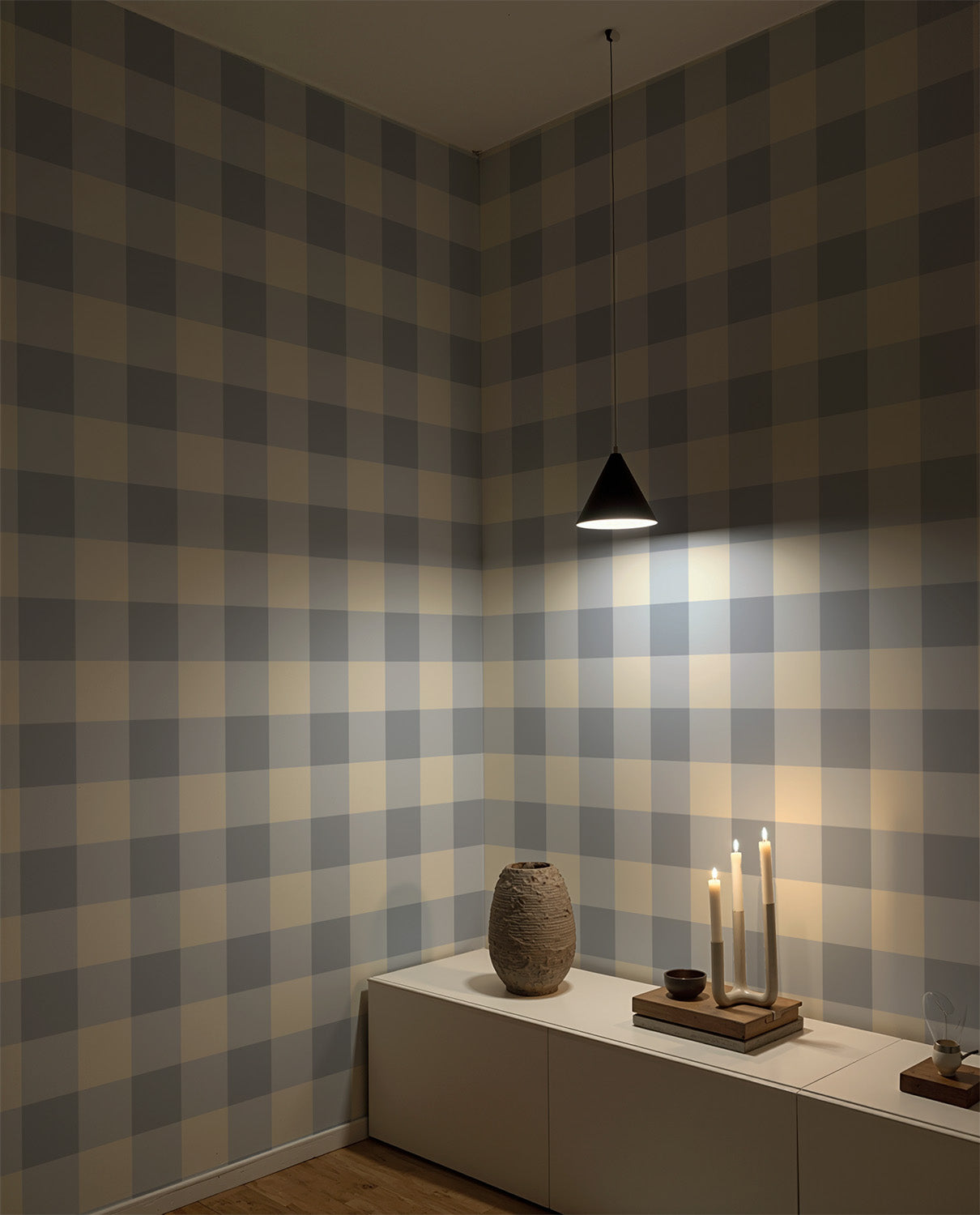 Grand Gingham | Soft Blue