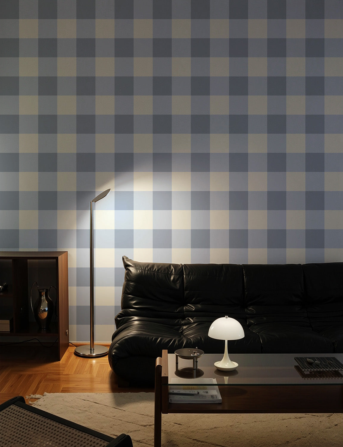 Grand Gingham | Soft Blue