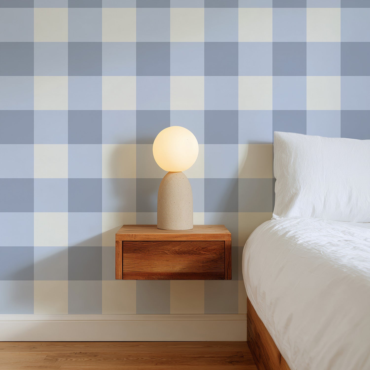 Grand Gingham | Soft Blue