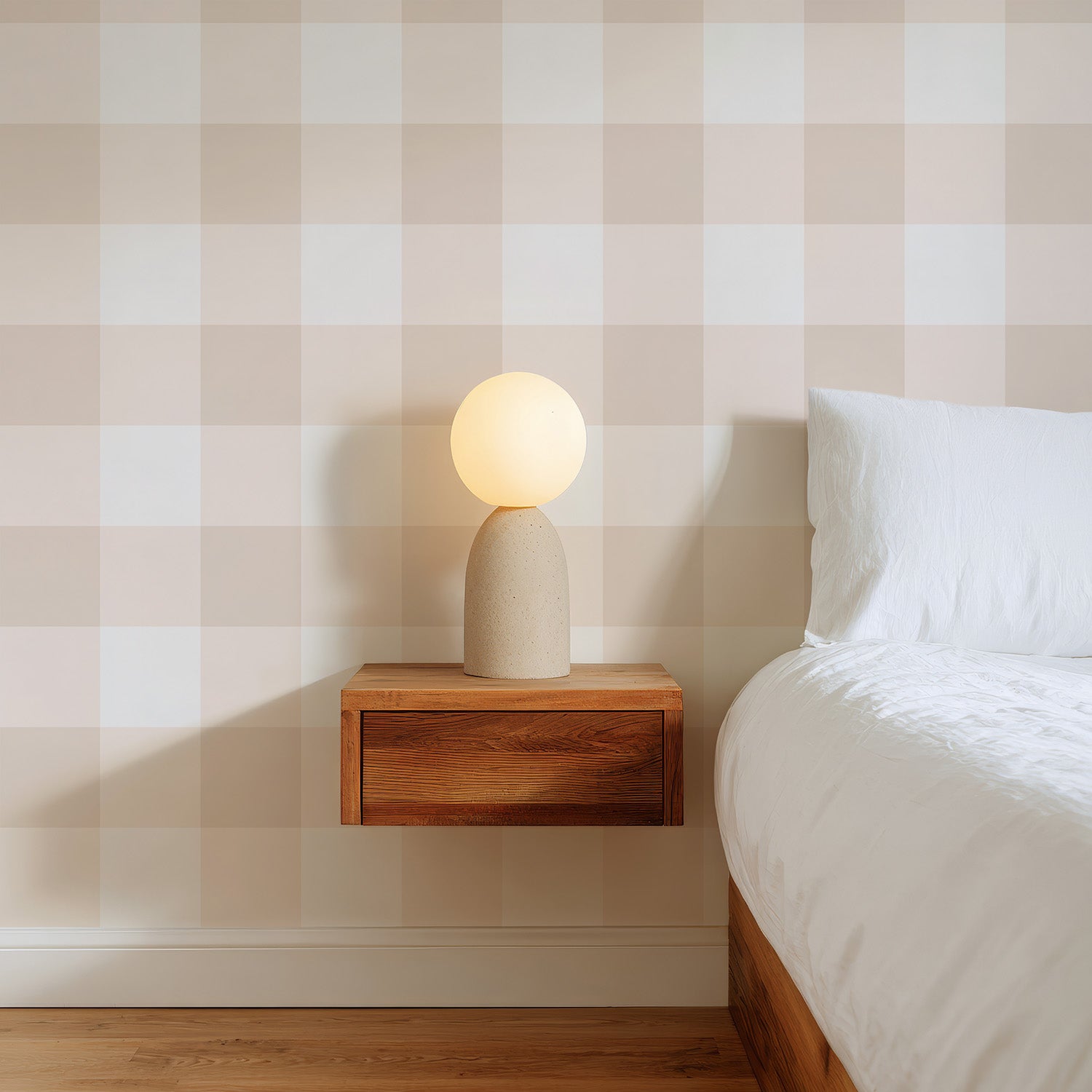 Grand Gingham | Soft Peach