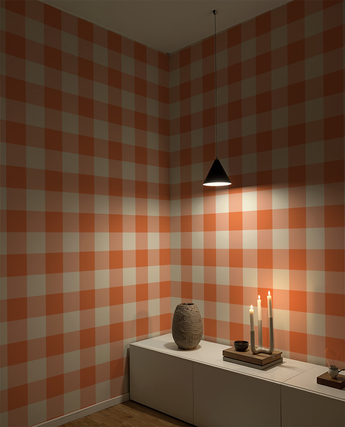 Grand Gingham | Warm Orange
