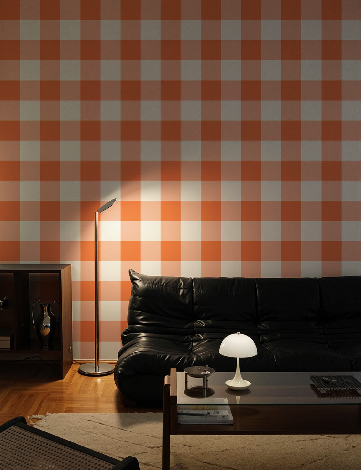 Grand Gingham | Warm Orange