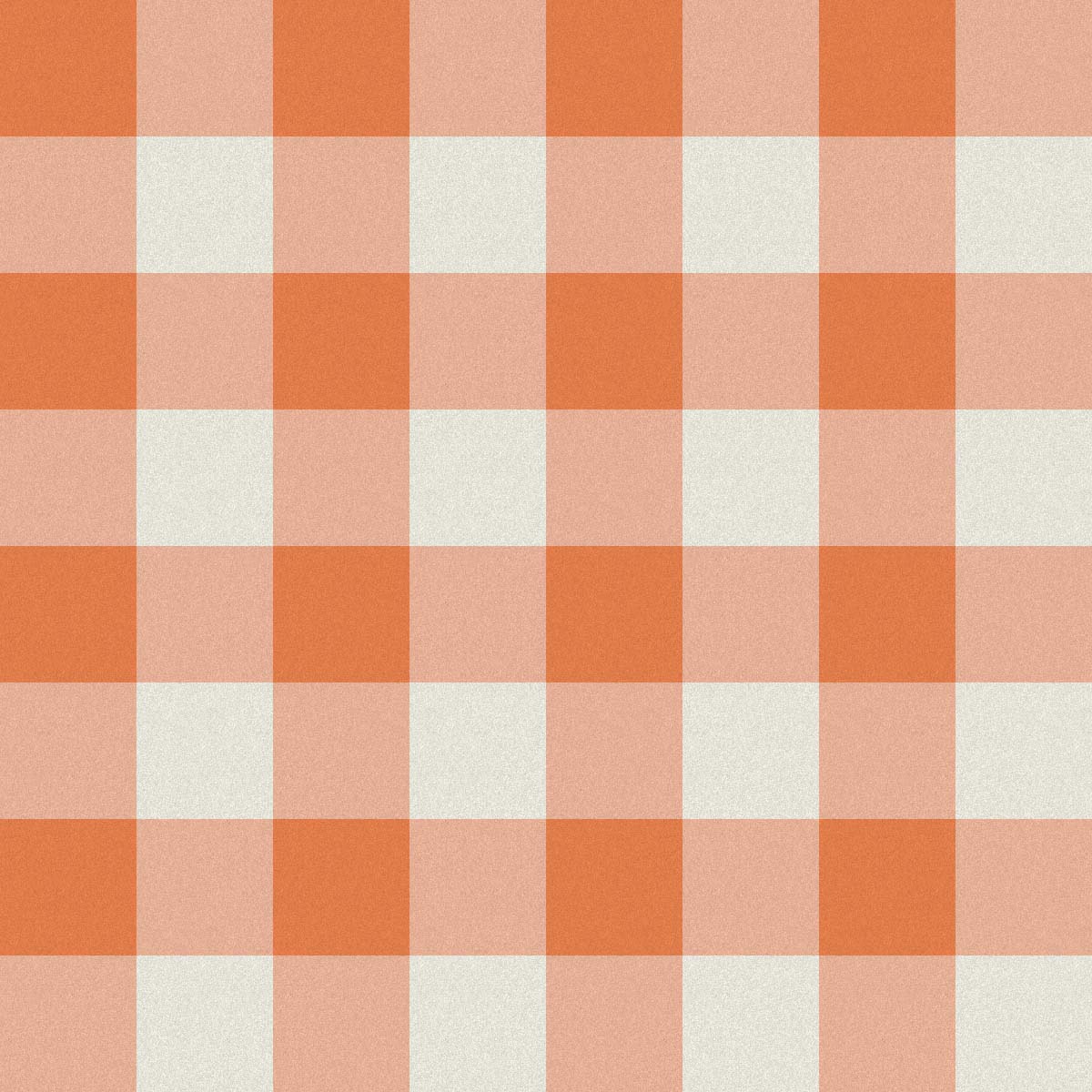 Grand Gingham | Warm Orange