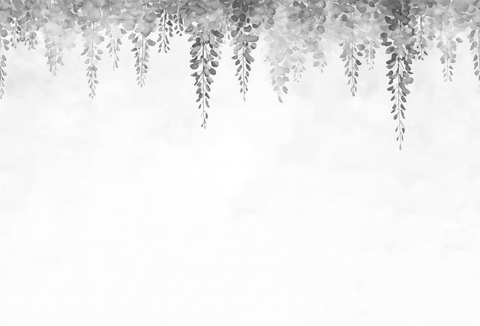 Hanging Wisteria Flowers | Gray