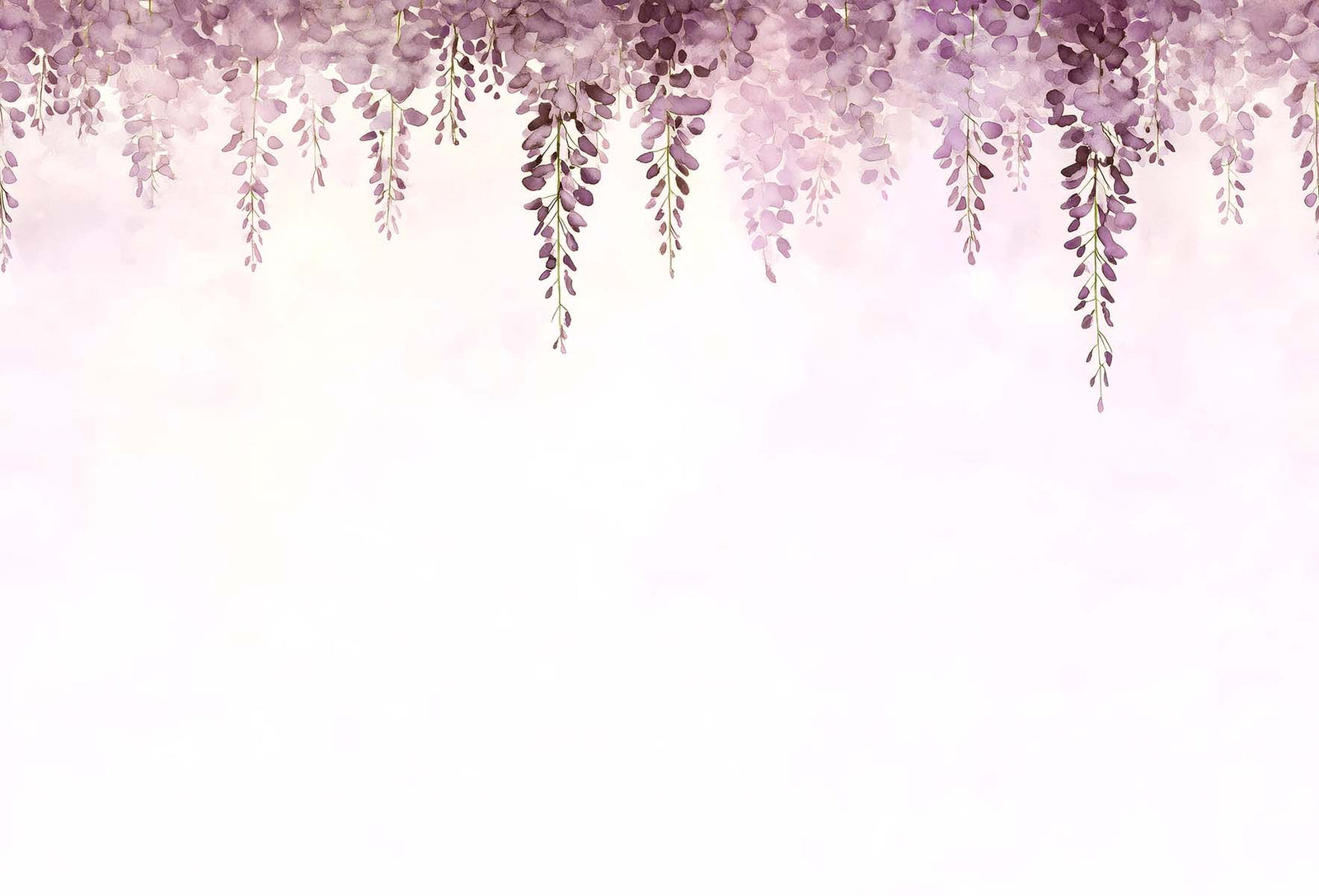 Hanging Wisteria Flowers | Pink